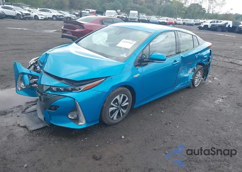 2017 Toyota Prius Prime Advanced из США, поврежденный, VIN JTDKARFP7H3005544